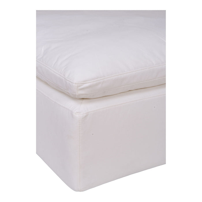 Clay Ottoman Livesmart Fabric