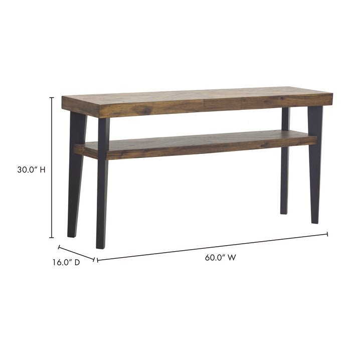 Parq Console Table Brown