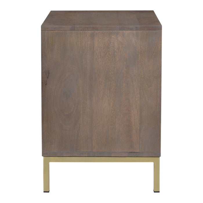 Corolla Nightstand Gray