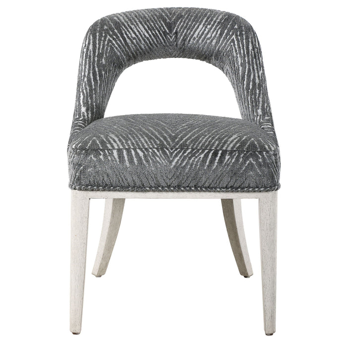 Amalia Accent Chair (Set of 2) Gray