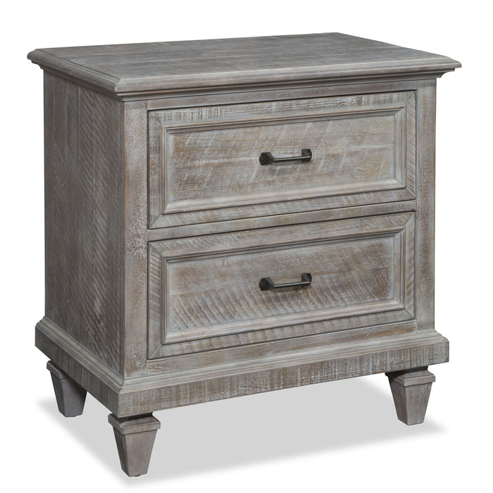 Lancaster Drawer Nightstand In Dovetail Grey