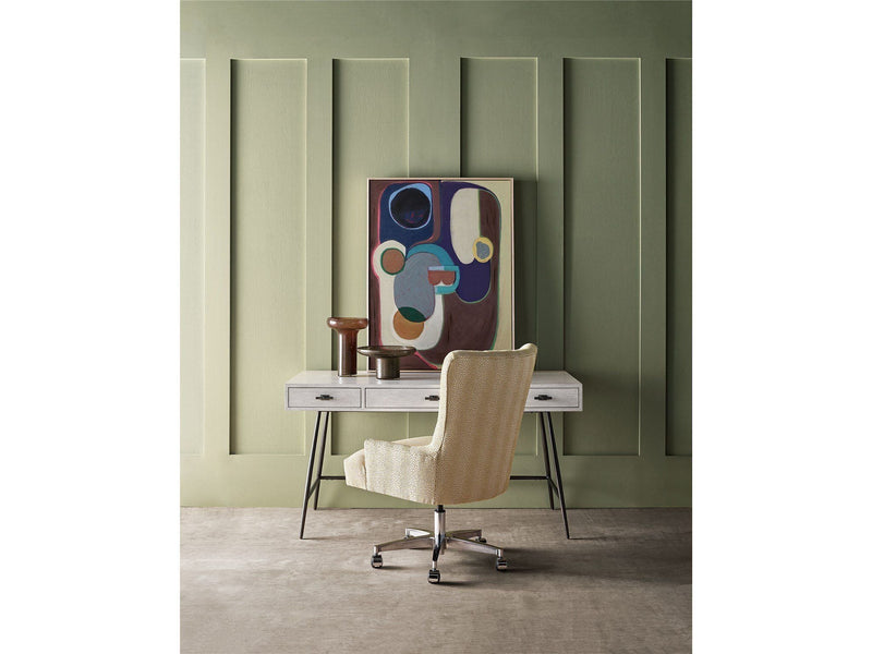 Saatchi Desk Pearl Silver