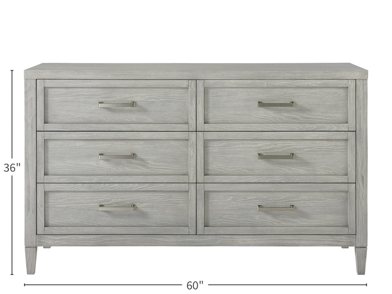 Escape Small Space Dresser Pearl Silver