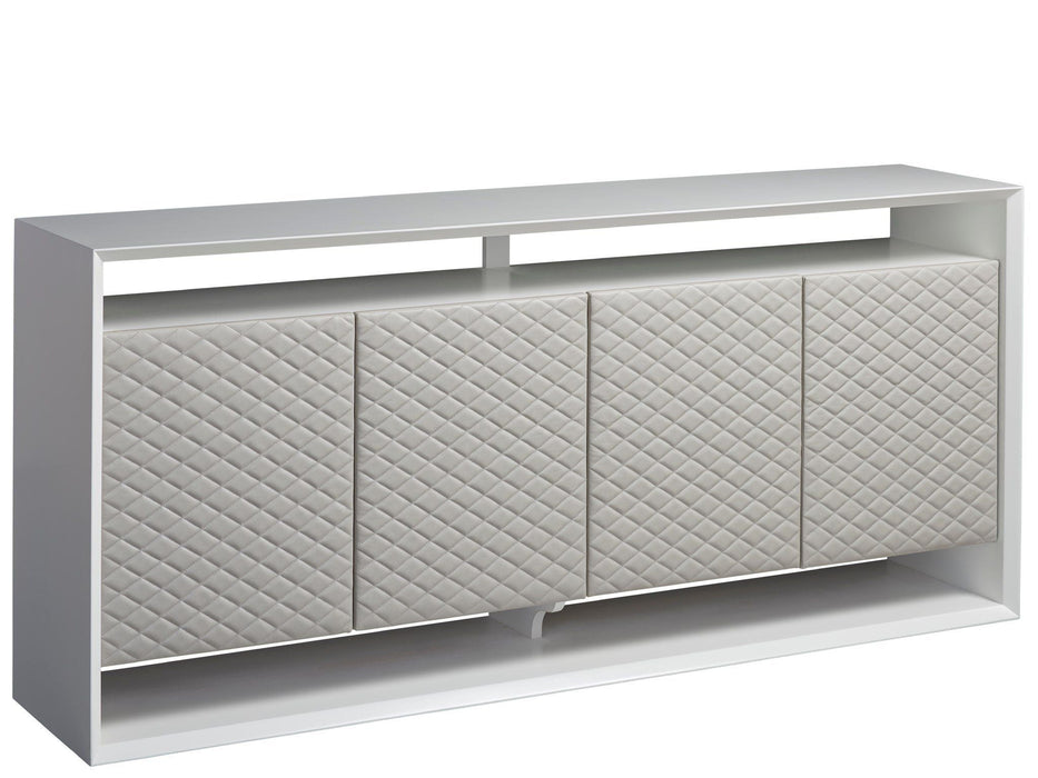 Modern Reynolds Entertainment Console Dark Gray