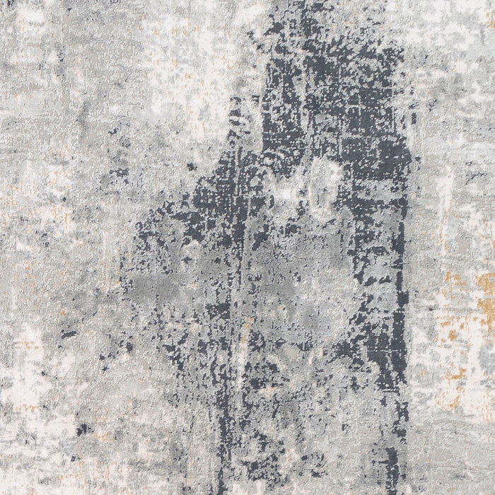 Paoli Abstract Rug Gray