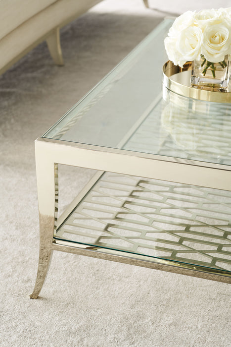 PATTERN RECOGNITION SQUARE COCKTAIL TABLE - Sterling House Interiors