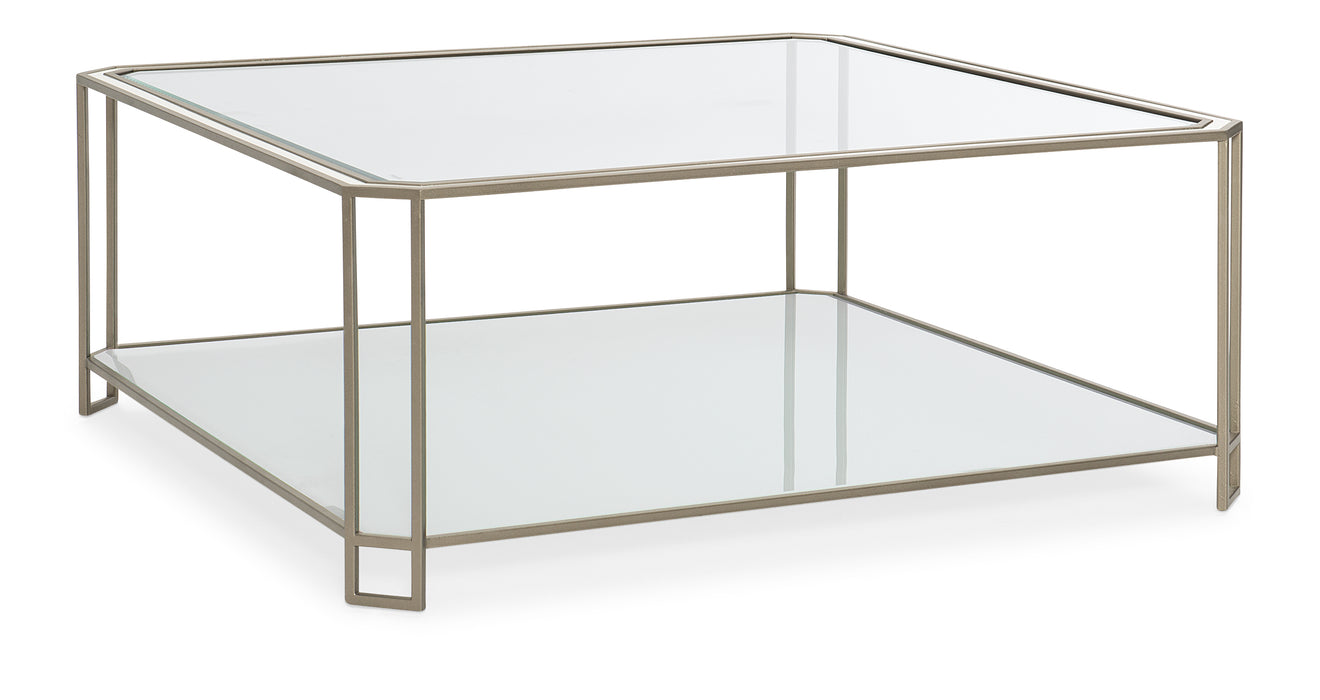 CENTER STAGE - SQUARE COCKTAIL TABLE - Sterling House Interiors