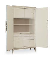 Watercolours office, entertainment center or bar - Sterling House Interiors
