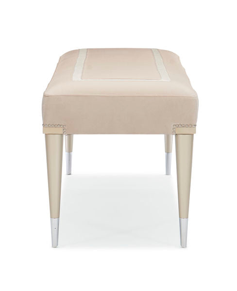 Boarding on Beautiful Bench - Sterling House Interiors