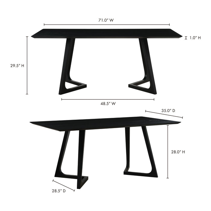 Godenza Dining Table Rectangular