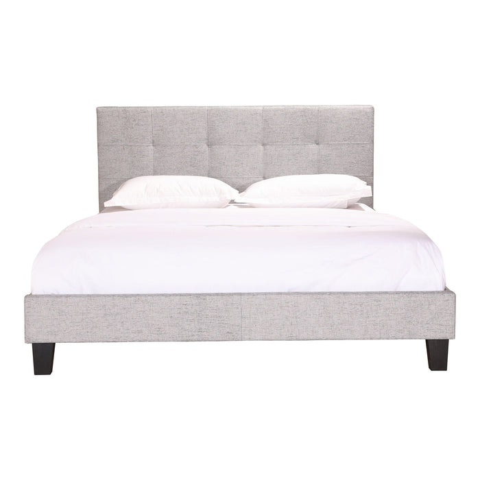 Eliza Bed Light Gray Fabric