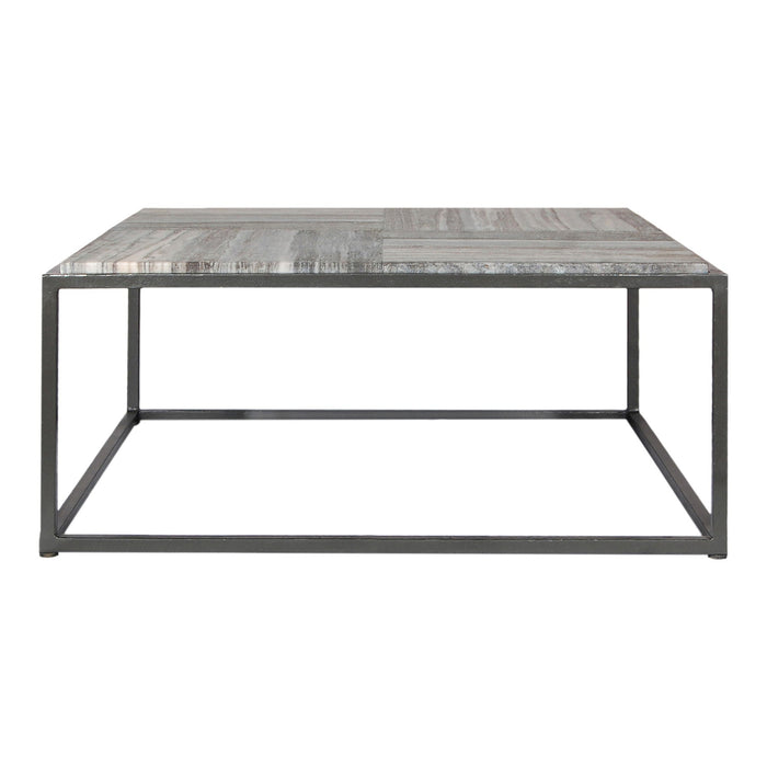 Winslow Marble Coffee Table Gray