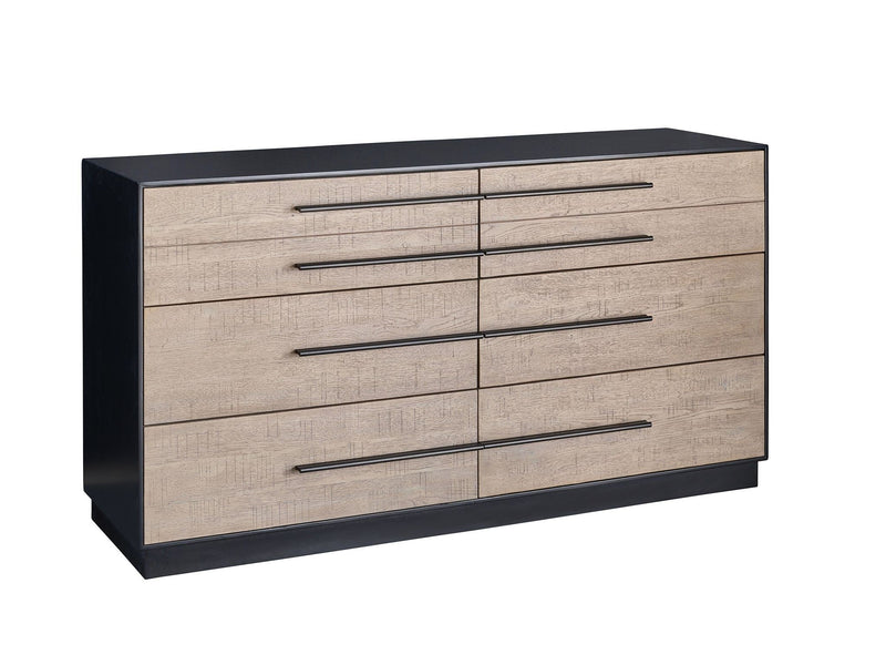 Calloway Drawer Dresser Light Brown