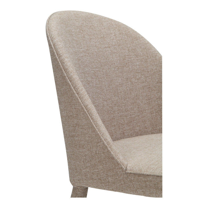 Burton Fabric Dining Chair Light Gray M2