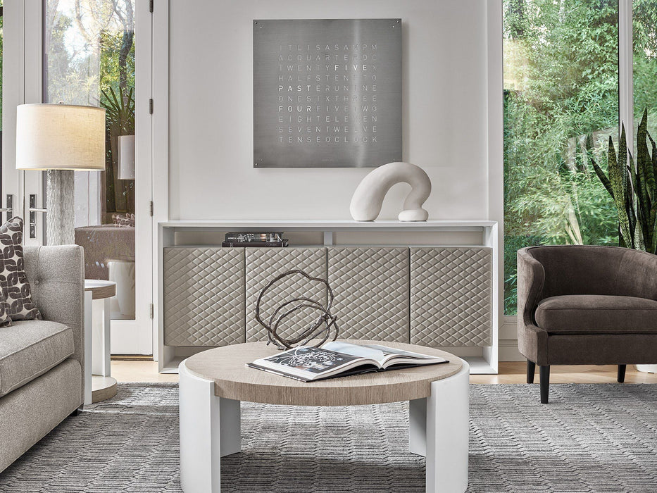 Modern Reynolds Entertainment Console Dark Gray