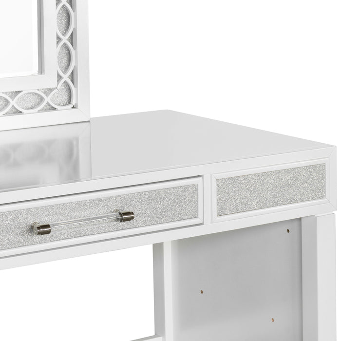 Starlight Vanity Desk White