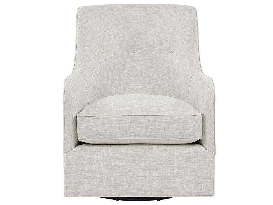 Mawyer Swivel Chair Special Order Pearl Silver