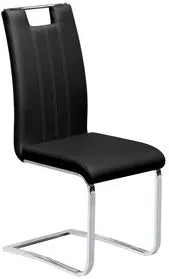 Zane Black Side Dining Chair