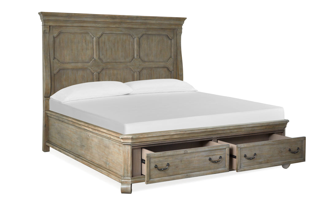 Tinley Park Complete King Panel Storage Bed