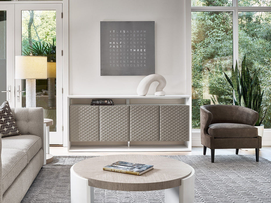 Modern Reynolds Entertainment Console Dark Gray