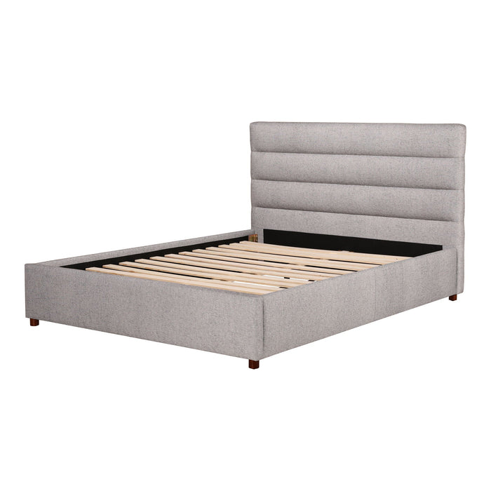 Takio Bed Light Gray