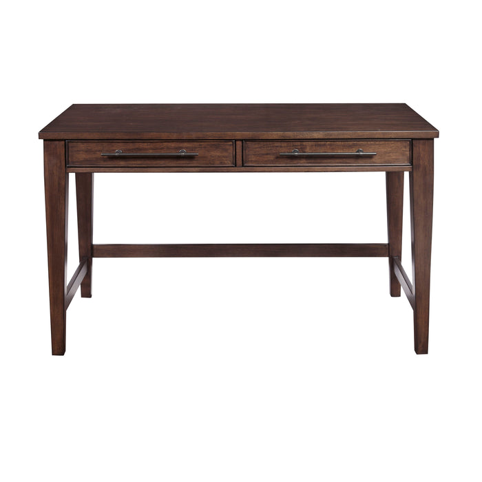 Rochelle 2 Drawer Desk Brown