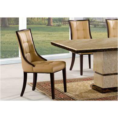 Marcello Faux Leather Dining Chair - Sterling House Interiors