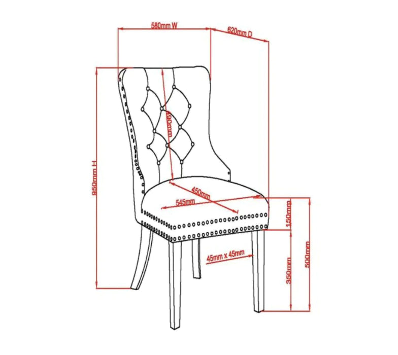 Eros/Hollis 5pc Dining Set in Silver with Grey Chair - Furniture Depot