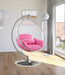 Luna Acrylic Swing Bubble Accent Chair - Chrome - Sterling House Interiors