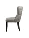 Jansen Tufted Upholstered Side Chair-Grey Linen (Set of 2) - Sterling House Interiors
