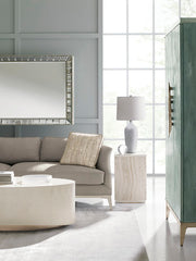 Watercolours office, entertainment center or bar - Sterling House Interiors