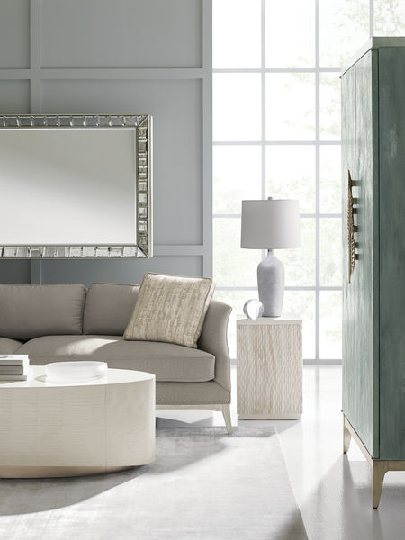 Watercolours office, entertainment center or bar - Sterling House Interiors